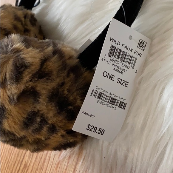INC Faux-Fur Velvet-Band Earmuff, - Picture 7 of 12